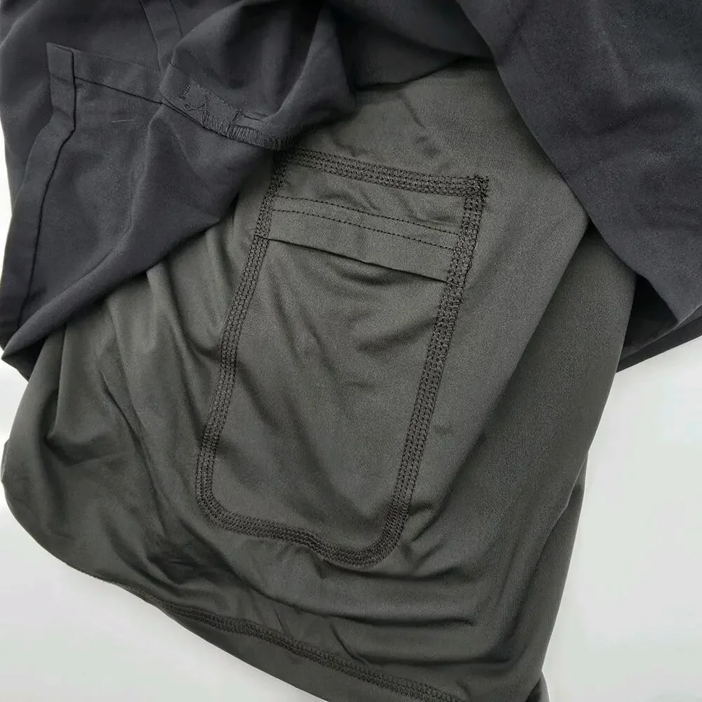 Chubbies Shorts Mens XXL 5.5 Inch Boxer Black Lined Ultimate Training Green